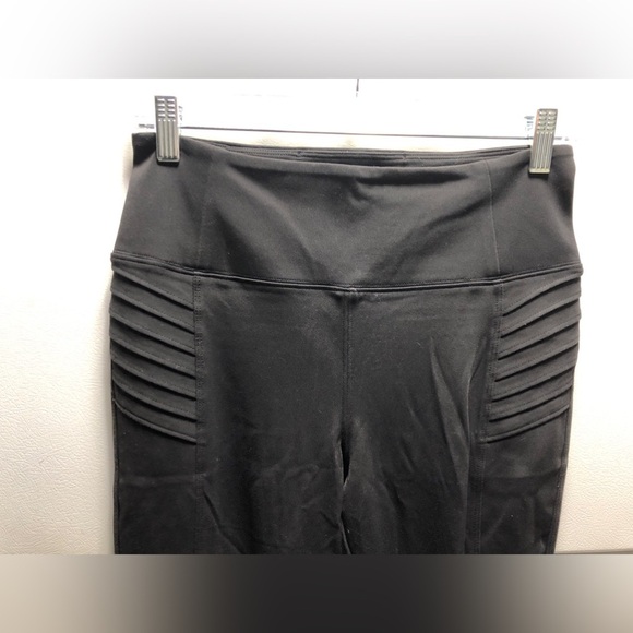 🌅Athleta Delaney Moto Tight Black Leggings - Picture 3 of 15
